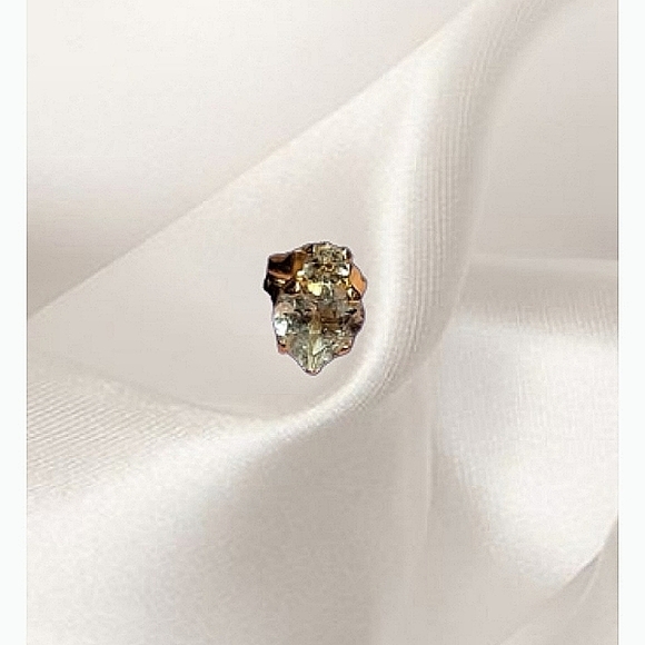 Real 10k yg earrings🐍 - Picture 2 of 5